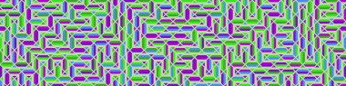Color Rhombus tile tessellation pattern illustration