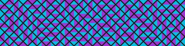 Color Rhombus tile tessellation pattern illustration