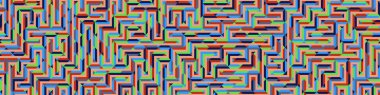 Color Rhombus tile tessellation pattern illustration