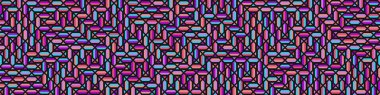 Color Rhombus tile tessellation pattern illustration