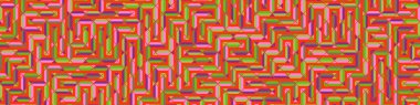 Color Rhombus tile tessellation pattern illustration