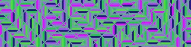 Color Rhombus tile tessellation pattern illustration