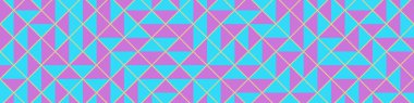 Color Rhombus tile tessellation pattern illustration