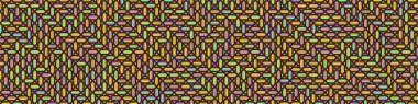 Color Rhombus tile tessellation pattern illustration
