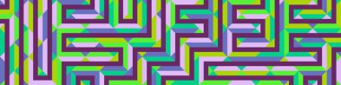 Color Rhombus tile tessellation pattern illustration