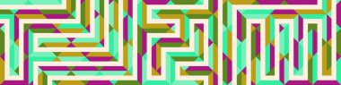 Color Rhombus tile tessellation pattern illustration