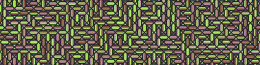 Color Rhombus tile tessellation pattern illustration