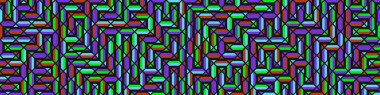 Color Rhombus tile tessellation pattern illustration