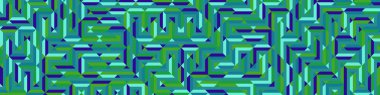 Color Rhombus tile tessellation pattern illustration