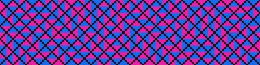 Color Rhombus tile tessellation pattern illustration