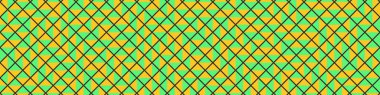 Color Rhombus tile tessellation pattern illustration