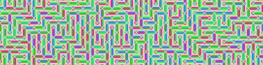 Color Rhombus tile tessellation pattern illustration