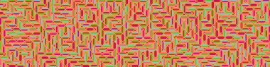 Color Rhombus tile tessellation pattern illustration
