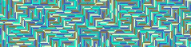 Color Rhombus tile tessellation pattern illustration
