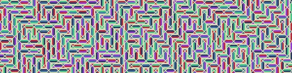 Color Rhombus tile tessellation pattern illustration