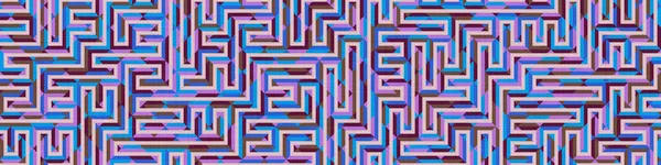 Color Rhombus tile tessellation pattern illustration