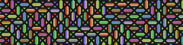 Color Rhombus tile tessellation pattern illustration