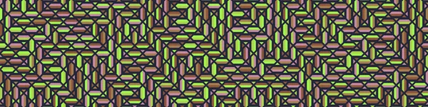 Color Rhombus tile tessellation pattern illustration