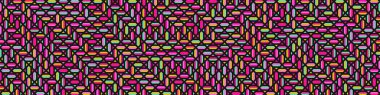 Color Rhombus tile tessellation pattern illustration