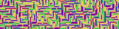 Color Rhombus tile tessellation pattern illustration