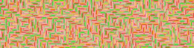 Color Rhombus tile tessellation pattern illustration