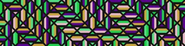 Color Rhombus tile tessellation pattern illustration