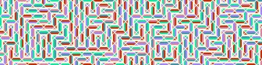 Color Rhombus tile tessellation pattern illustration