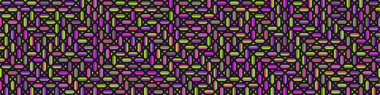 Color Rhombus tile tessellation pattern illustration