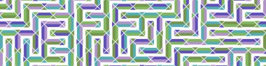 Color Rhombus tile tessellation pattern illustration