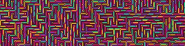 Color Rhombus tile tessellation pattern illustration