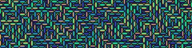 Color Rhombus tile tessellation pattern illustration
