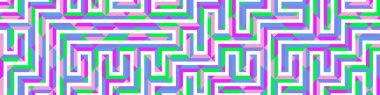 Color Rhombus tile tessellation pattern illustration