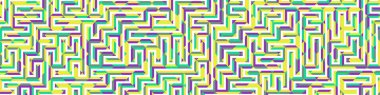Color Rhombus tile tessellation pattern illustration