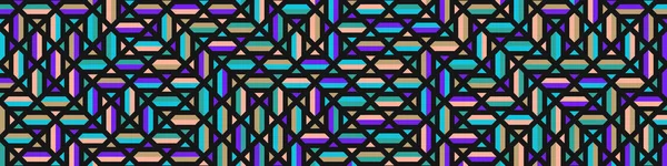Color Rhombus tile tessellation pattern illustration