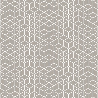  Altıgen Labirent deseni soyut illüstrasyon