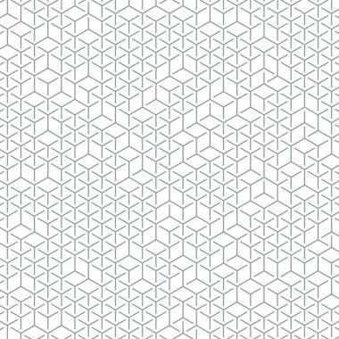  Altıgen Labirent deseni soyut illüstrasyon