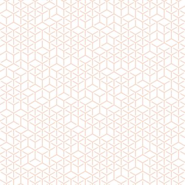  Altıgen Labirent deseni soyut illüstrasyon