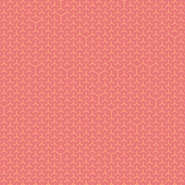  Altıgen Labirent deseni soyut illüstrasyon