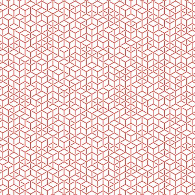  Altıgen Labirent deseni soyut illüstrasyon