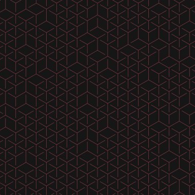  Altıgen Labirent deseni soyut illüstrasyon