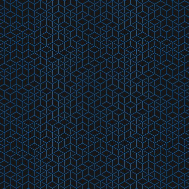  Altıgen Labirent deseni soyut illüstrasyon