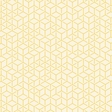  Altıgen Labirent deseni soyut illüstrasyon