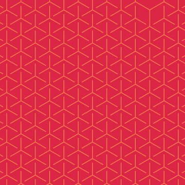  Altıgen Labirent deseni soyut illüstrasyon