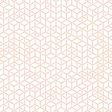  Altıgen Labirent deseni soyut illüstrasyon