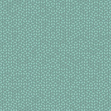  Altıgen Labirent deseni soyut illüstrasyon