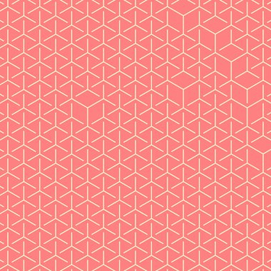  Altıgen Labirent deseni soyut illüstrasyon