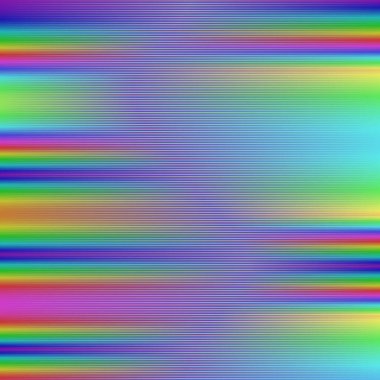 Color interpolation north light gradient illustration