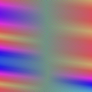 Color interpolation north light gradient illustration