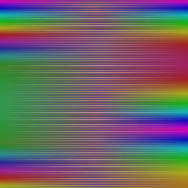 Color interpolation north light gradient illustration