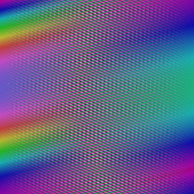 Color interpolation north light gradient illustration